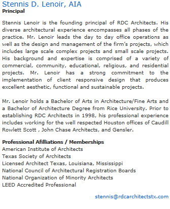 Lenoir Bio